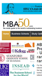 Mobile Screenshot of mba50.com